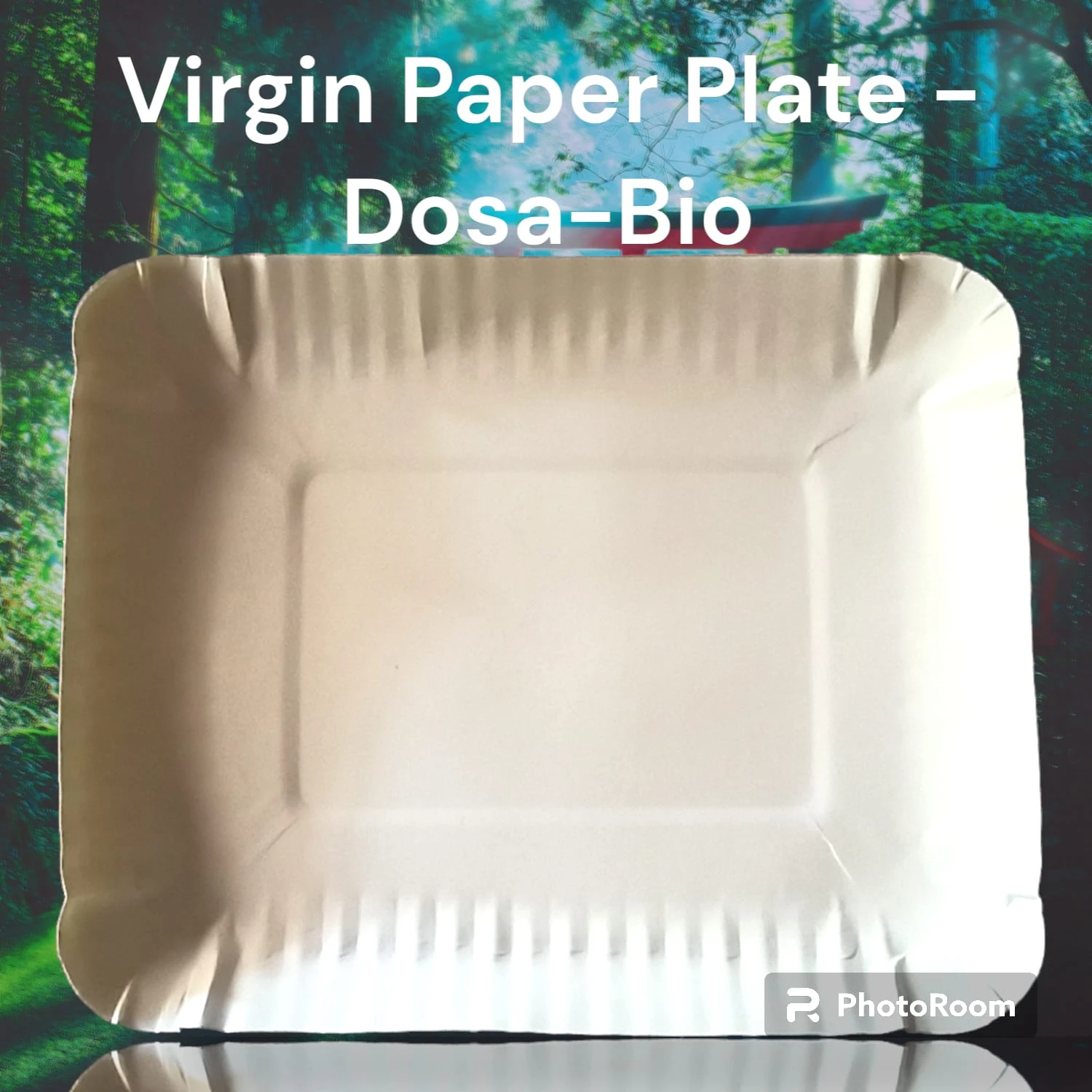 Virgin paper Plate-Dosa-Bio